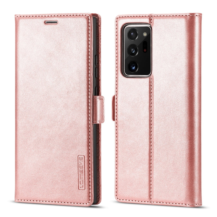 LC.IMEEK Strong Magnetism Ultra-thin Horizontal Flip Shockproof Matte TPU + PU Leather Case with Holder & Card Slots & Wallet, For Samsung Galaxy Note10, For Samsung Galaxy Note10+, For Samsung Galaxy Note20 Ultra, For Samsung Galaxy Note20