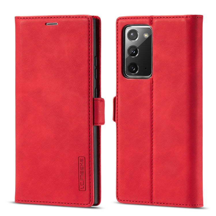 LC.IMEEK Strong Magnetism Ultra-thin Horizontal Flip Shockproof Matte TPU + PU Leather Case with Holder & Card Slots & Wallet, For Samsung Galaxy Note10, For Samsung Galaxy Note10+, For Samsung Galaxy Note20 Ultra, For Samsung Galaxy Note20