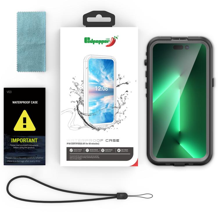 RedPepper Magnetic Waterproof Phone Case, For iPhone 17e / 16e