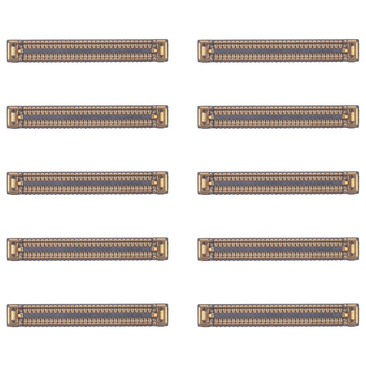 10pcs LCD Display FPC Connector On Motherboard (60Pin), For Google Pixel 9 Pro, For Google Pixel 8, For Google Pixel 7, For Google Pixel 6 Pro, For Google Pixel 6