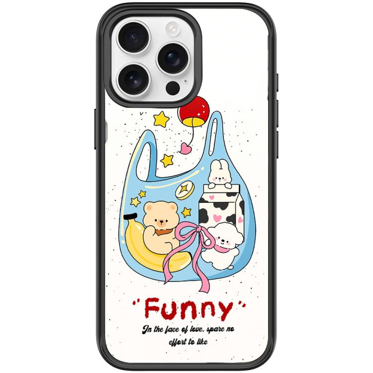 Adorable Handbag Bear Pattern Magnetic Phone Case, For iPhone 15 Pro Max, For iPhone 15 Pro