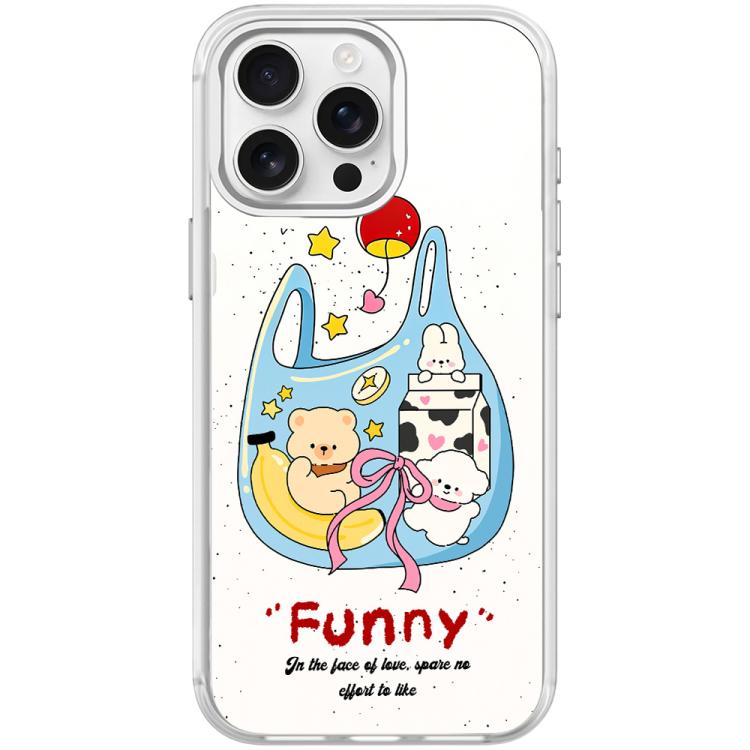 Adorable Handbag Bear Pattern Magnetic Phone Case, For iPhone 15 Pro Max, For iPhone 15 Pro