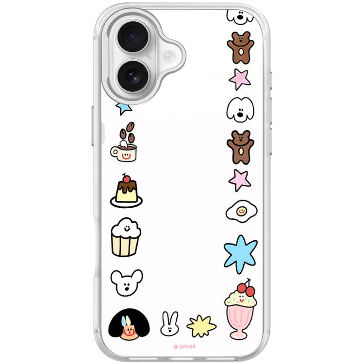 Adorable Little Guy Pattern Magnetic Phone Case, For iPhone 17 Pro Max, For iPhone 17 Pro, For iPhone 17, For iPhone Air