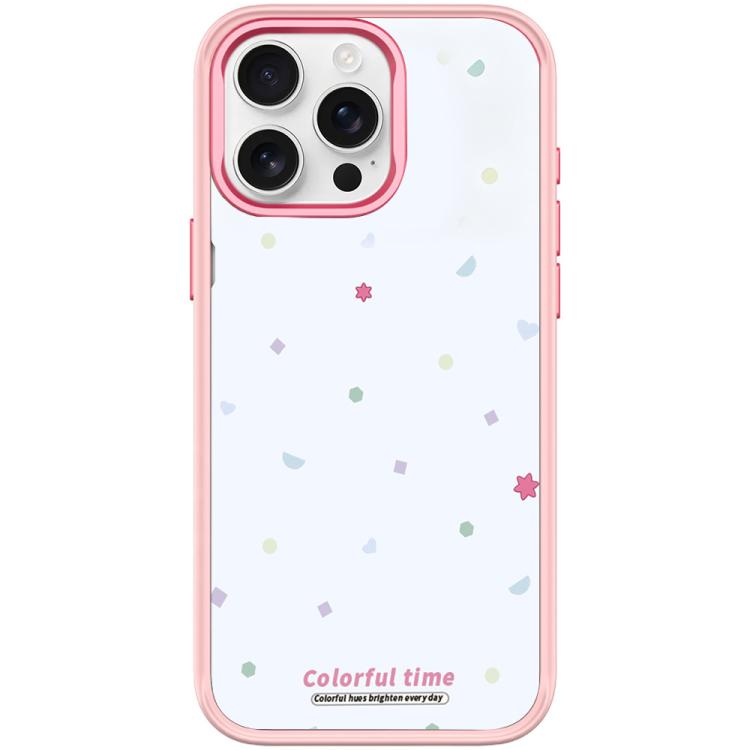 Colorful Stars Pattern Magnetic Phone Case, For iPhone 15 Pro Max, For iPhone 15 Pro