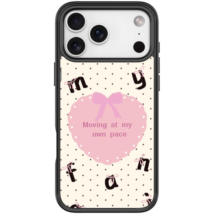 White Heart Pattern Magnetic Phone Case, For iPhone 17 Pro Max, For iPhone 17 Pro, For iPhone 17, For iPhone Air