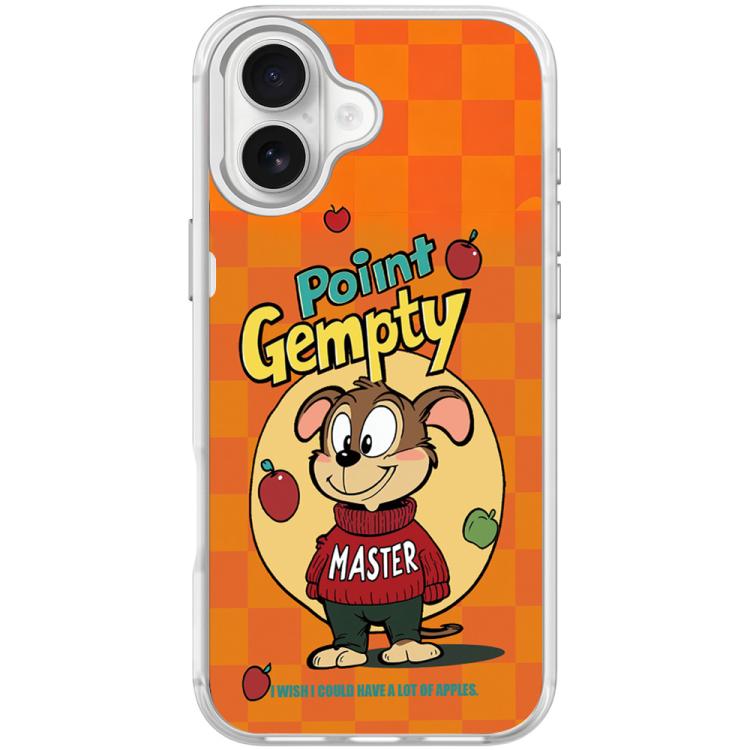 Red Green Apple Dog Pattern Magnetic Phone Case, For iPhone 17 Pro Max, For iPhone 17 Pro, For iPhone 17, For iPhone Air