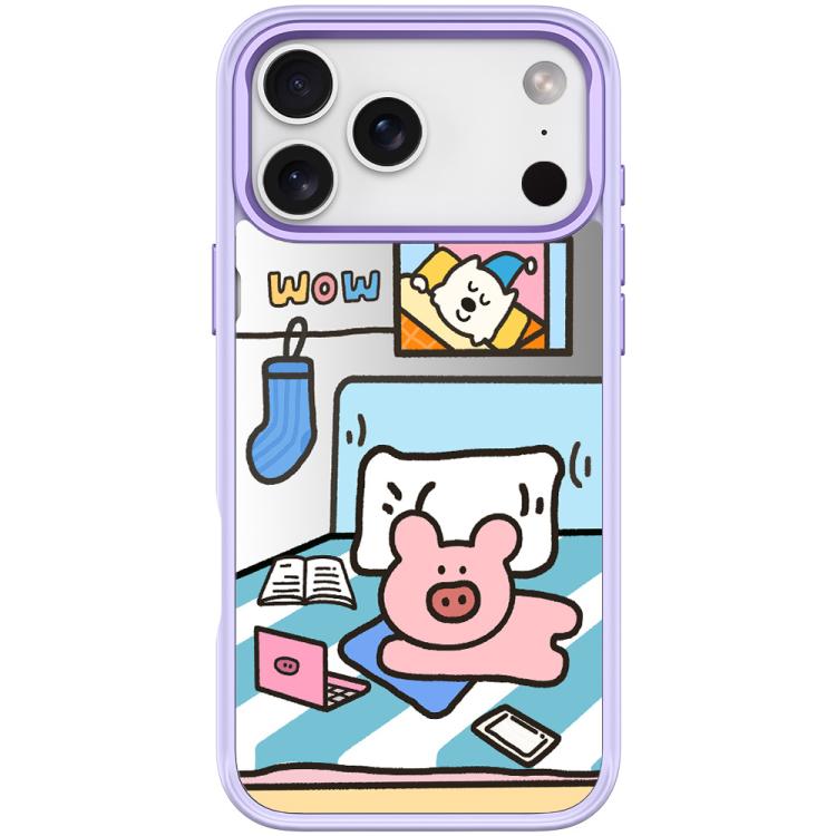 Adorable Little Pig Pattern Magnetic Phone Case, For iPhone 17 Pro Max, For iPhone 17 Pro, For iPhone 17, For iPhone Air