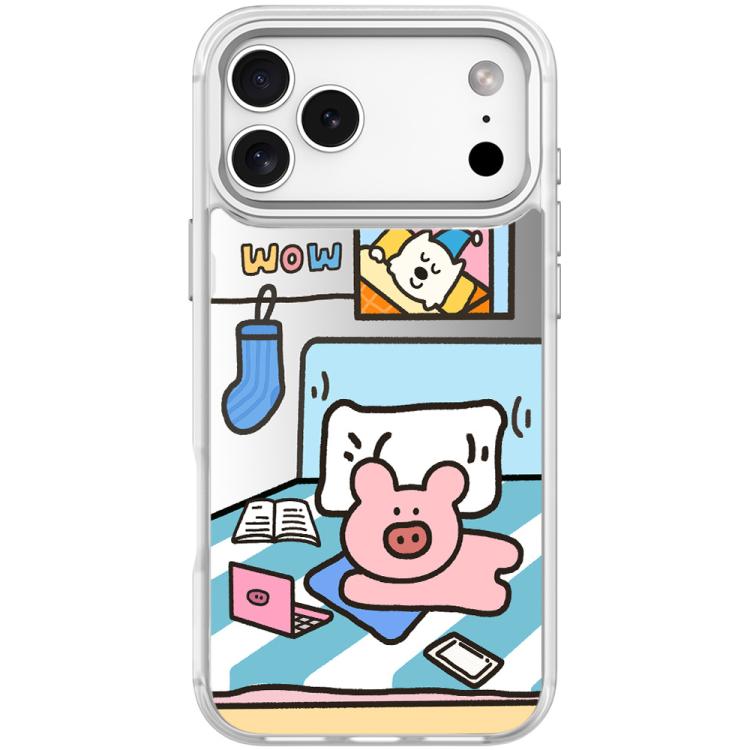 Adorable Little Pig Pattern Magnetic Phone Case, For iPhone 17 Pro Max, For iPhone 17 Pro, For iPhone 17, For iPhone Air