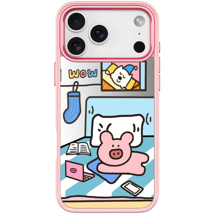 Adorable Little Pig Pattern Magnetic Phone Case, For iPhone 17 Pro Max, For iPhone 17 Pro, For iPhone 17, For iPhone Air
