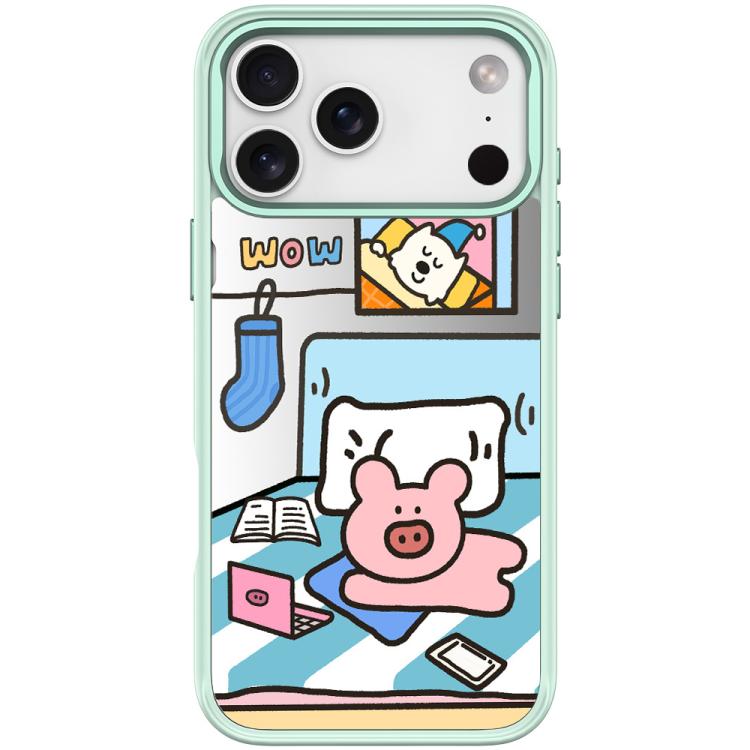 Adorable Little Pig Pattern Magnetic Phone Case, For iPhone 17 Pro Max, For iPhone 17 Pro, For iPhone 17, For iPhone Air