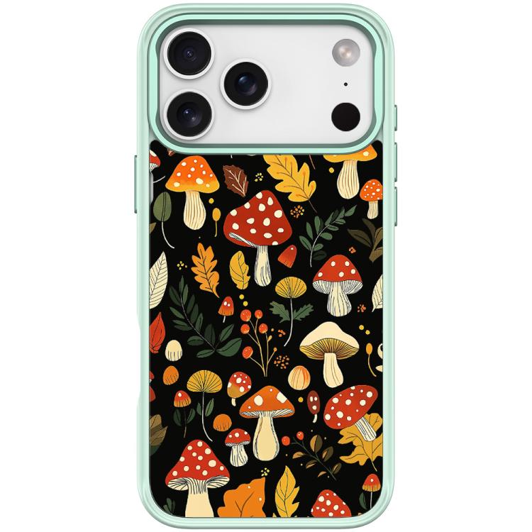 Jungle Mushrooms Pattern Magnetic Phone Case, For iPhone 17 Pro Max, For iPhone 17 Pro, For iPhone 17, For iPhone Air