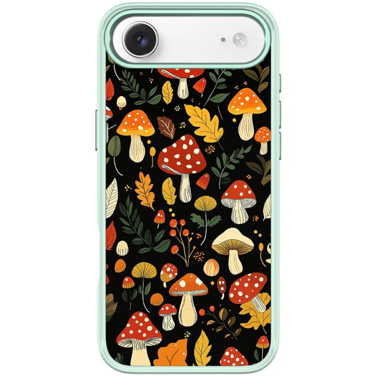 Jungle Mushrooms Pattern Magnetic Phone Case, For iPhone 17 Pro Max, For iPhone 17 Pro, For iPhone 17, For iPhone Air