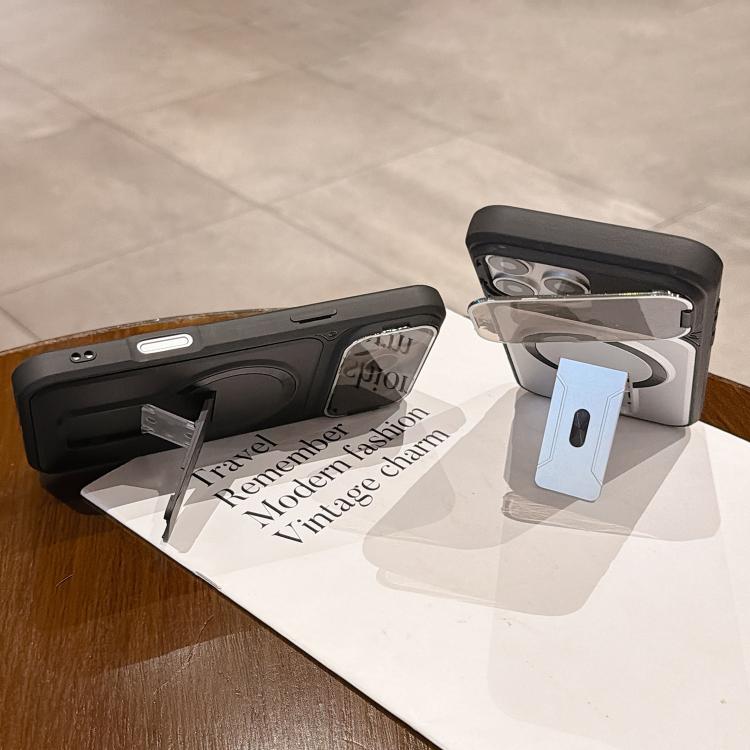 Shockproof Lens Cover Magnetic Phone Case with Hidden Holder, For iPhone 11