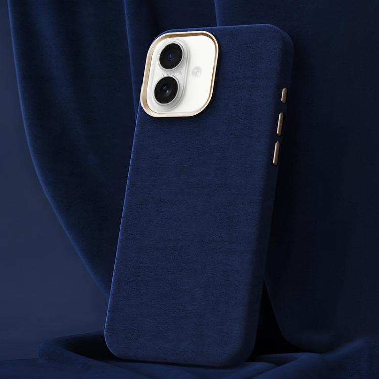 Ottilan Series Full Coverage Magnetic Microfiber Leather PC Phone Case, For iPhone 16, For iPhone 15 Pro Max, For iPhone 15 Pro