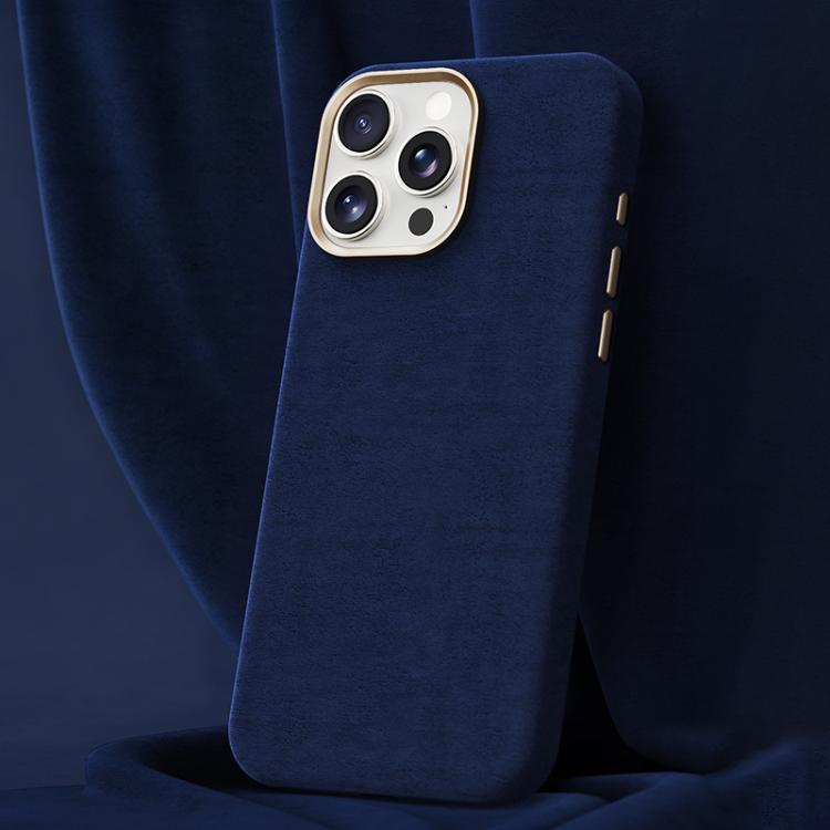 Ottilan Series Full Coverage Magnetic Microfiber Leather PC Phone Case, For iPhone 16, For iPhone 15 Pro Max, For iPhone 15 Pro