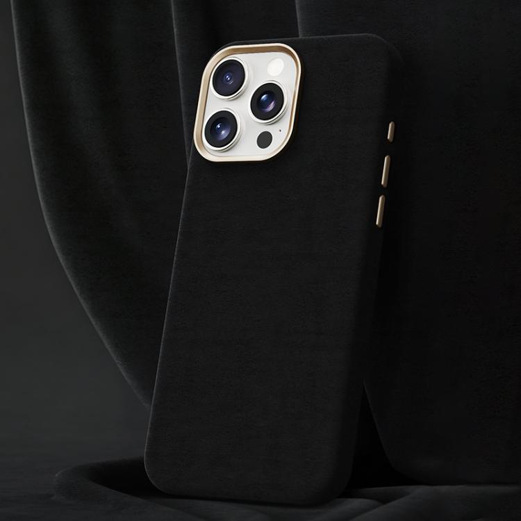 Ottilan Series Full Coverage Magnetic Microfiber Leather PC Phone Case, For iPhone 16, For iPhone 15 Pro Max, For iPhone 15 Pro