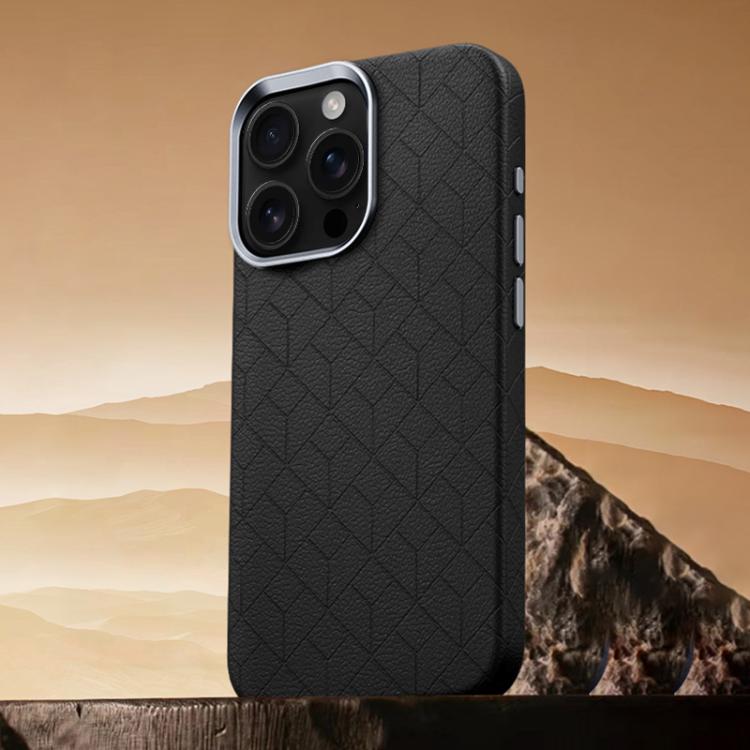 Rubik Cube Series Embossed Grid Pattern Magnetic Phone Case, For iPhone 17 Pro Max, For iPhone 17 Pro, For iPhone 17, For iPhone 16 Pro Max