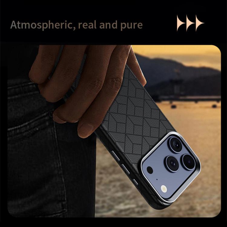 Rubik Cube Series Embossed Grid Pattern Magnetic Phone Case, For iPhone 17 Pro Max, For iPhone 17 Pro, For iPhone 17, For iPhone 16 Pro Max