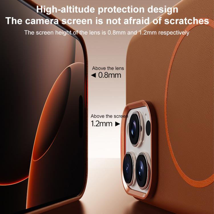 Elephant Leather Full Coverage Magnetic Microfiber Leather PC Phone Case, For iPhone 15 Plus / 14 Plus, For iPhone 15, For iPhone 14 / 13