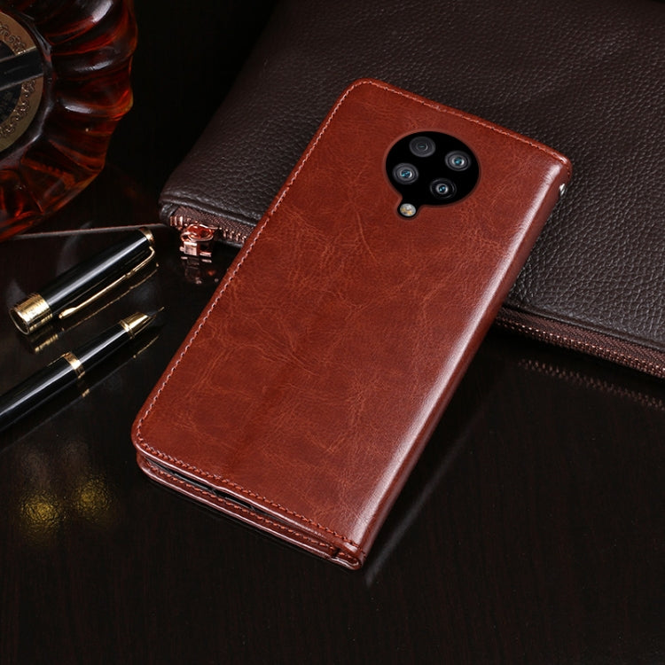 idewei Crazy Horse Texture Horizontal Flip Leather Case with Holder & Card Slots & Wallet, For Vivo Y91C, For Wiko View4 Lite, For Wiko View 5
