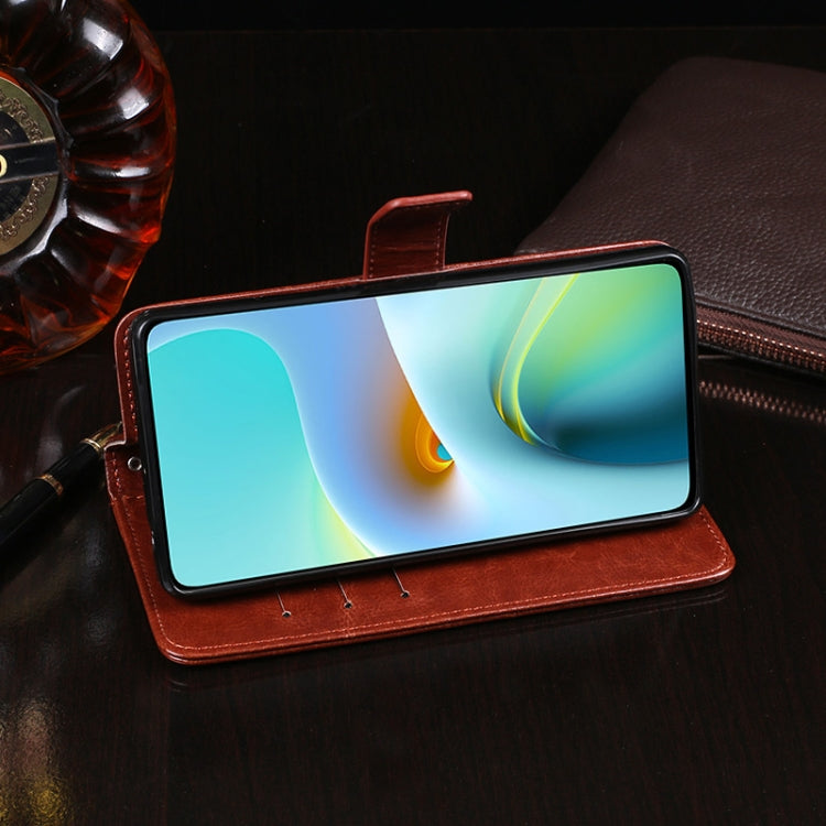 idewei Crazy Horse Texture Horizontal Flip Leather Case with Holder & Card Slots & Wallet, For Vivo Y91C, For Wiko View4 Lite, For Wiko View 5