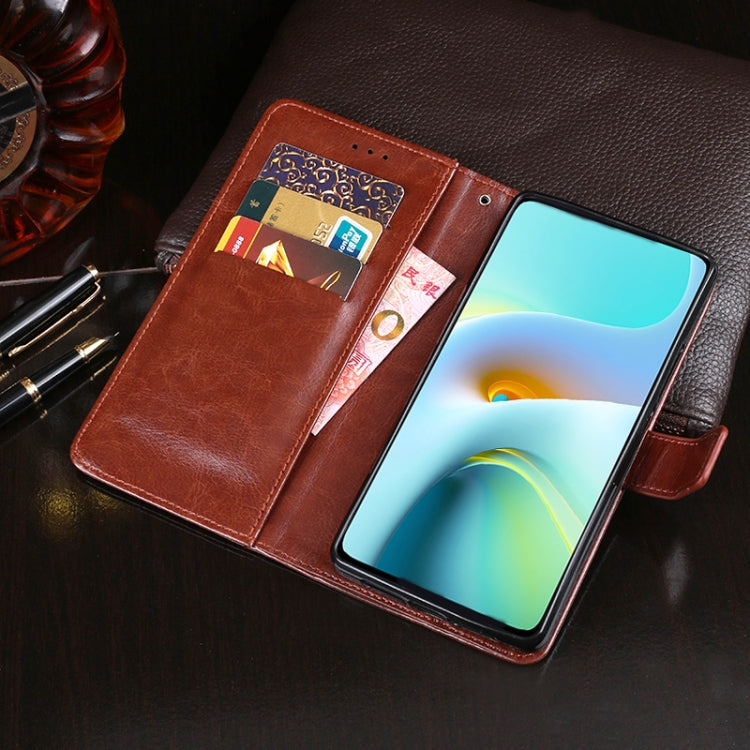 idewei Crazy Horse Texture Horizontal Flip Leather Case with Holder & Card Slots & Wallet, For Vivo Y91C, For Wiko View4 Lite, For Wiko View 5