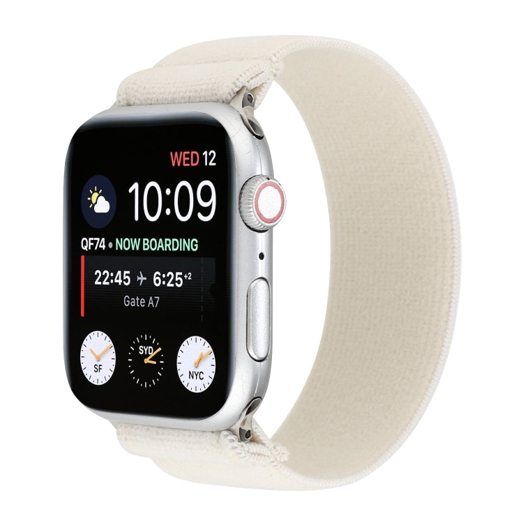 Solid Color Silicone Replacement Strap Watchband, For Apple Watch Series  7  45mm / & 6 & SE & 5 & 4 44mm
