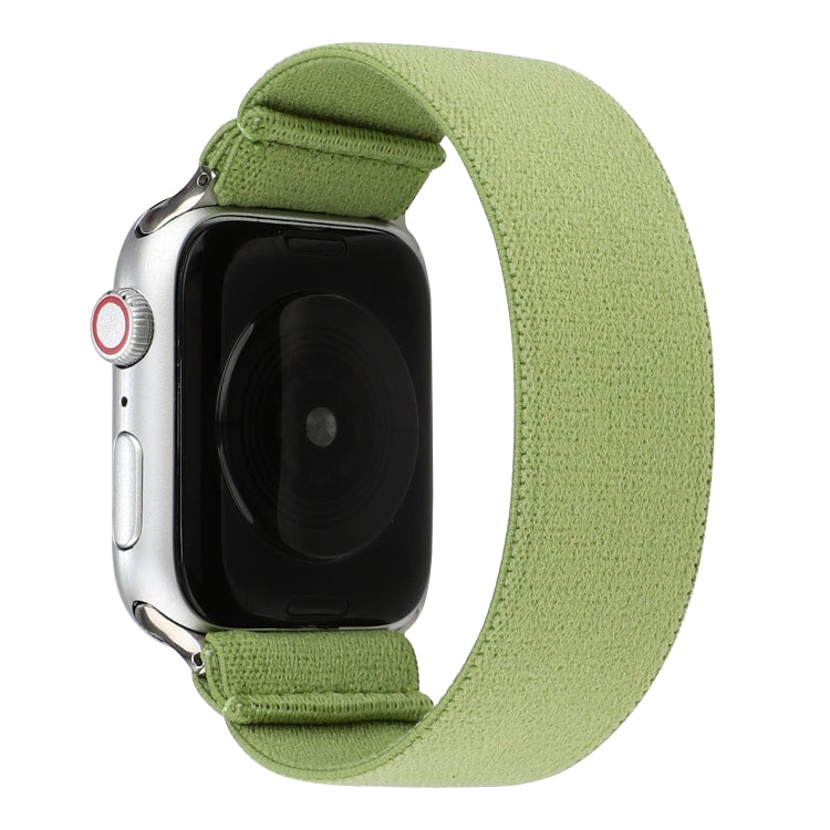 Solid Color Silicone Replacement Strap Watchband, For Apple Watch Series  7  45mm / & 6 & SE & 5 & 4 44mm