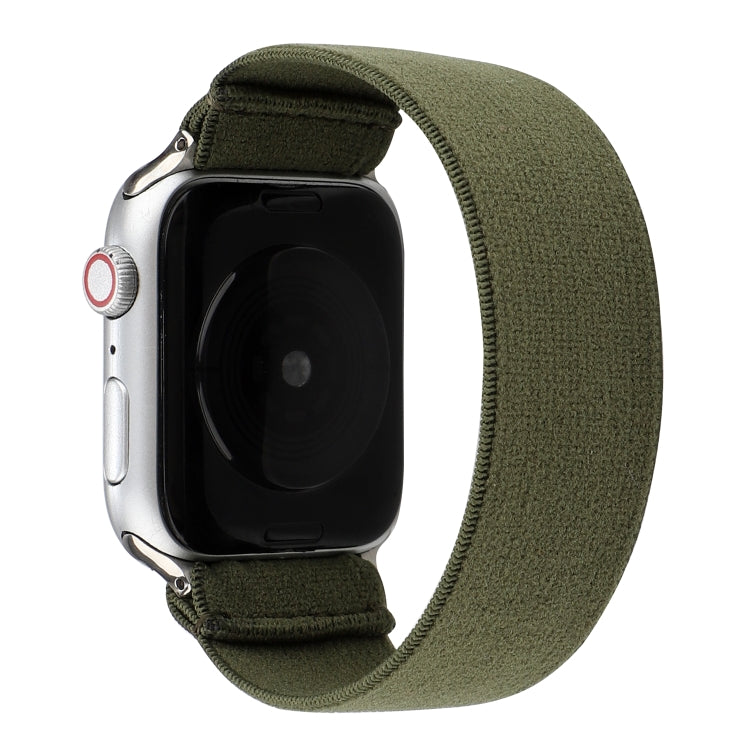 Solid Color Silicone Replacement Strap Watchband, For Apple Watch Series  7  45mm / & 6 & SE & 5 & 4 44mm