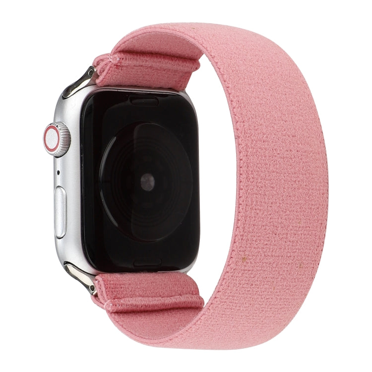 Solid Color Silicone Replacement Strap Watchband, For Apple Watch Series  7  45mm / & 6 & SE & 5 & 4 44mm