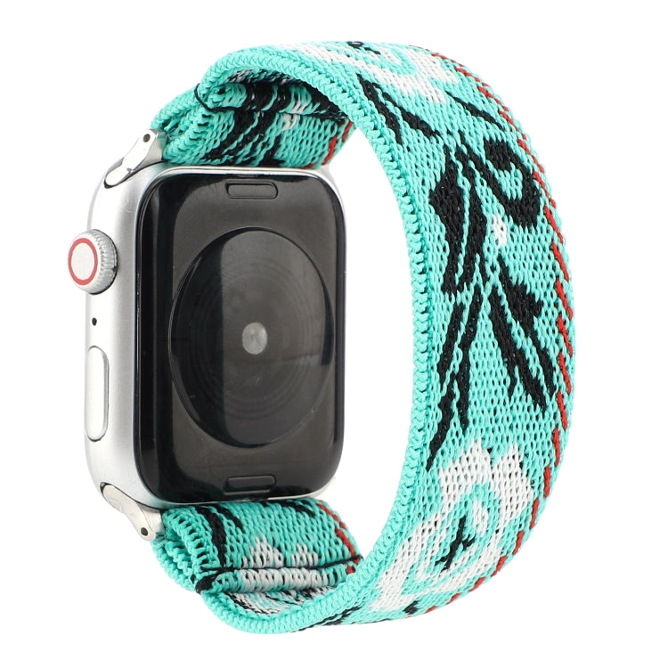 Nylon Replacement Strap Watchband, For Apple Watch Series 7  41mm / & 6 & SE & 5 & 4 40mm