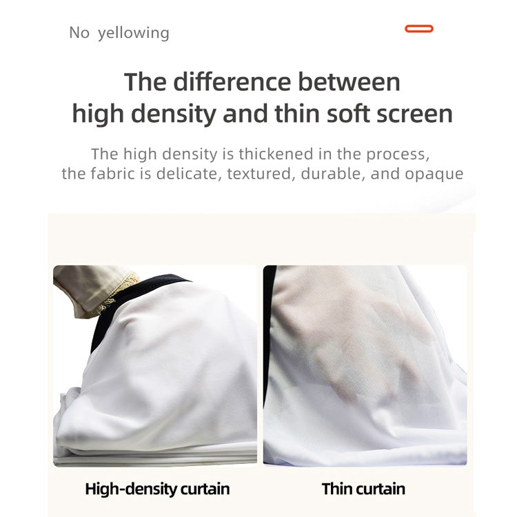 Simple Folding High Density Polyester Projector Film Curtain, 60 inch (4:3) Projection Area: 120x90cm, 72 inch (16:9) Projection Area: 159x90cm, 72 inch (4:3) Projection Area: 146x110cm, 84 inch (16:9) Projection Area: 186x105cm...