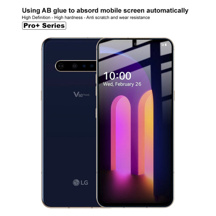 IMAK 9H Surface Hardness Full Screen Tempered Glass Film Pro+ Series, For LG V60 ThinQ 5G, For OPPO A32 / A53 2020, For Google Pixel 5, For Sony Xperia 5 II