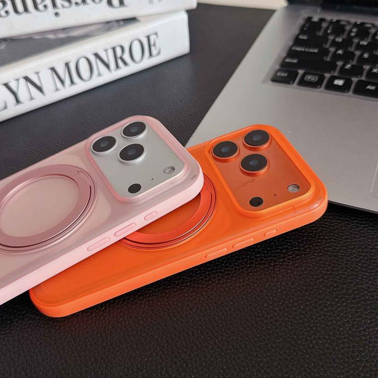 360 Rotation Holder Magnetic Phone Case with AI Camera Button, For iPhone 16 Pro, For iPhone 16
