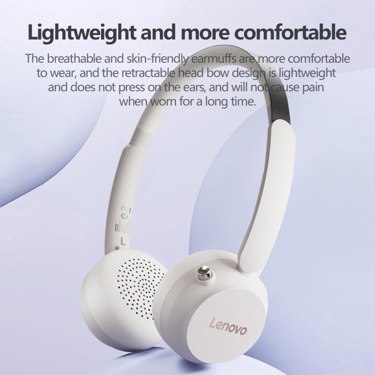 Lenovo EB300 Over-Ear AI Call Noise Reduction Bluetooth Earphone, EB300
