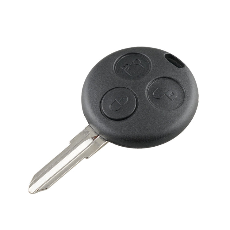 Straight Car Key Tip Embryo 433.92 Frequency for Mercedes-Benz Smart 3-button, For Mercedes-Benz Smart