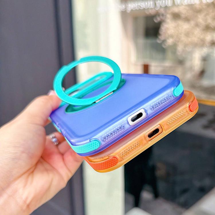 Metal 360 Rotating Holder Magnetic PC Phone Case, For iPhone 17 Pro Max, For iPhone 17 Pro, For iPhone 17, For iPhone 16 Pro Max