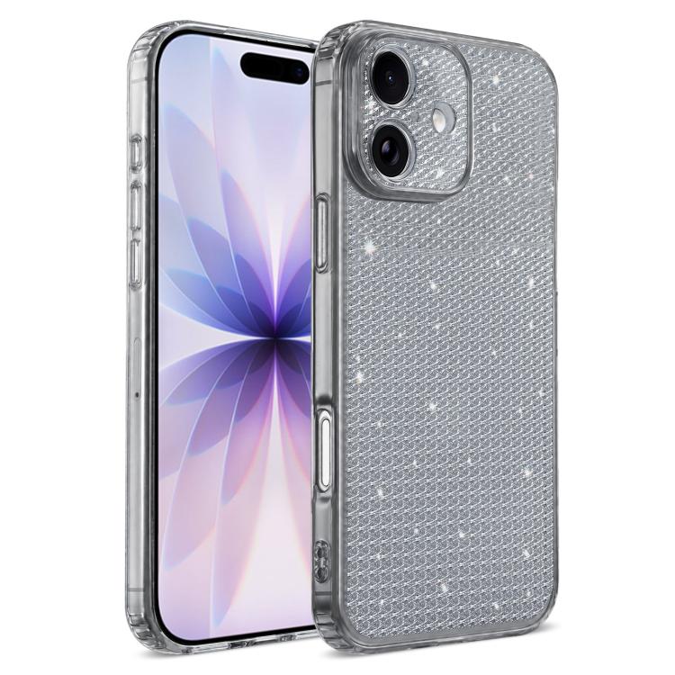 Sparkling Diamond Glitter Airbag Phone Case, For iPhone 18, For iPhone 18 Pro, For iPhone 18 Pro Max, For iPhone 17 Pro Max