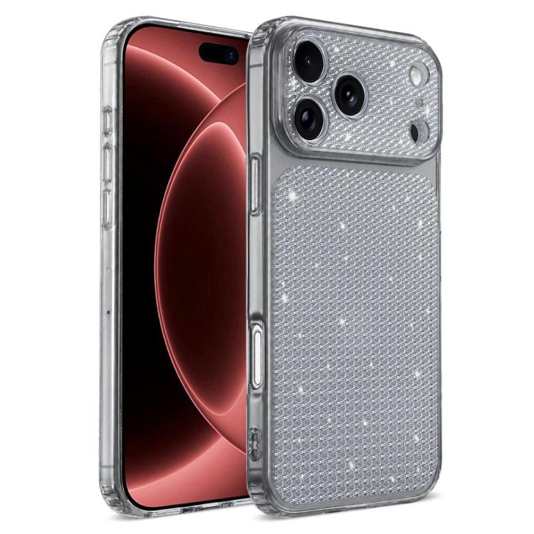 Sparkling Diamond Glitter Airbag Phone Case, For iPhone 18, For iPhone 18 Pro, For iPhone 18 Pro Max, For iPhone 17 Pro Max