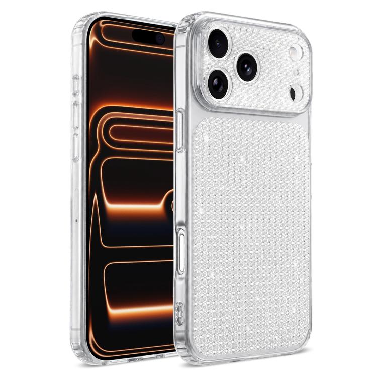 Sparkling Diamond Glitter Airbag Phone Case, For iPhone 18, For iPhone 18 Pro, For iPhone 18 Pro Max, For iPhone 17 Pro Max