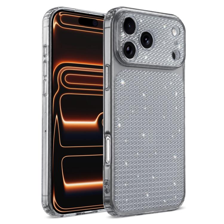 Sparkling Diamond Glitter Airbag Phone Case, For iPhone 18, For iPhone 18 Pro, For iPhone 18 Pro Max, For iPhone 17 Pro Max