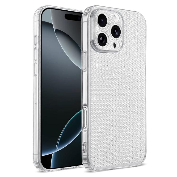 Sparkling Diamond Glitter Airbag Phone Case, For iPhone 17 Pro, For iPhone 17, For iPhone 16 Pro Max, For iPhone 16 Pro