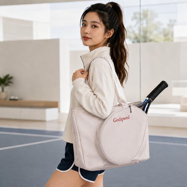 GODSPEED Sports Travel Handbag Tennis Racket Bag Large-Capacity Tote, GT01