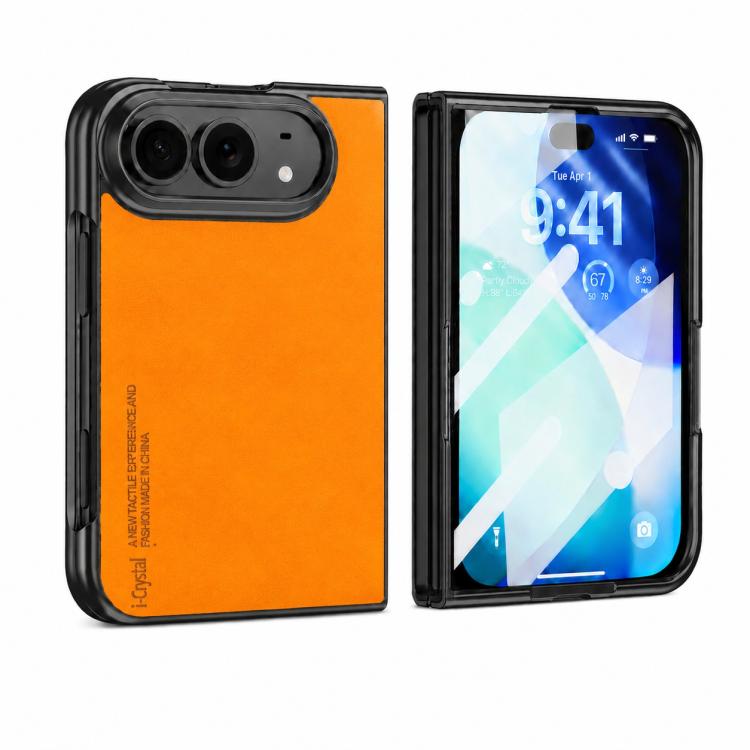 i.Crystal Lambskin Integrated Film Phone Case, For iPhone Duo