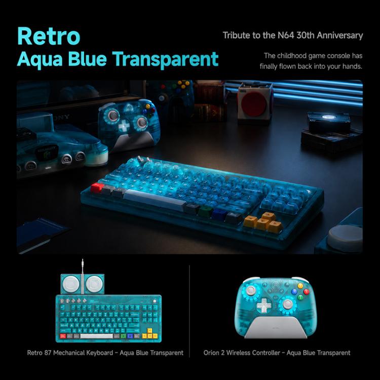 8BitDo TMR Joystick Dual Trigger Tri-Mode Wireless Gaming Controller