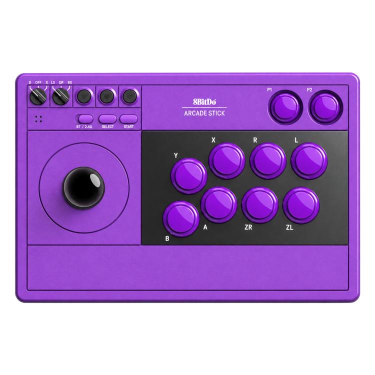 8BitDo Arcade Stick V3 Bluetooth Wired Wireless Tri-Mode Gaming Controller