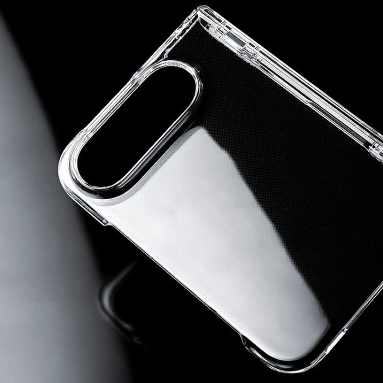 Clear Central Axis PC Phone Case, For iPhone Duo