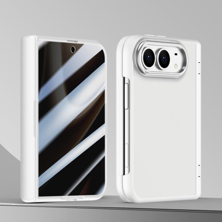 Shield Series Integrated Privacy Film Matte Frosted Phone Case, For iPhone Duo