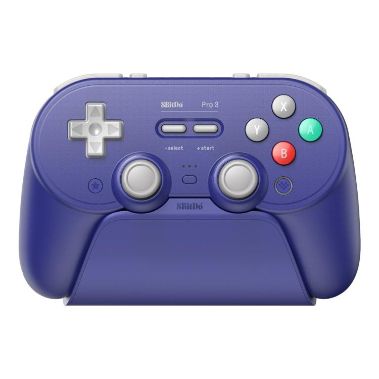 8BitDo Pro 3 Wireless Controller – TMR Joysticks, Dual Triggers, Charging Dock