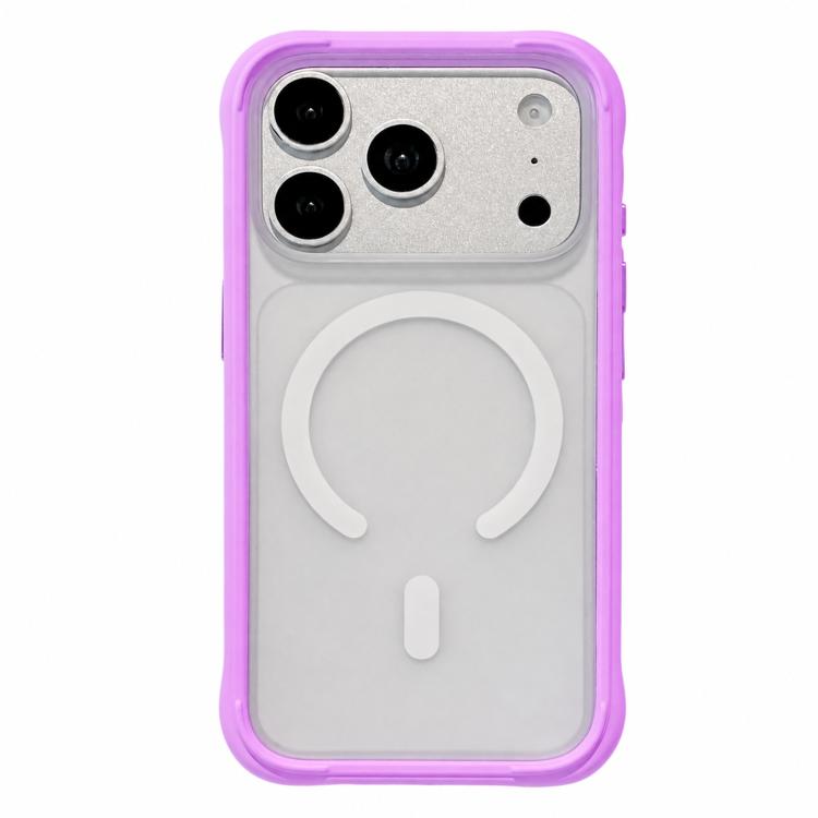 Silicone Frame Bumper Magnetic Frosted Back Panel Phone Case, For iPhone 17 Pro, For iPhone 17, For iPhone 16 Pro Max, For iPhone 16 Pro